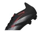 Adidas Unisex Club Firm Ground/Multi Ground Soccer, Black/Grey/Lucid Red, 10