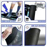 Soccer Training Mat with Adjustable Soccer Trainer - Non-Slip Soccer Training Equipment for Kids Youth to Boost Speed, Strength & Coordination | Soccer Trainer for Indoor/Outdoor Drills