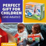 Hover Soccer Ball - Indoor Soccer Ball, Indoor Flying Toy Games (2 Floating Disk + 2 Goals) Boy Birthday Gifts, Indoor Silent Game | 4 in 1 Pack