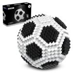 KADELE Soccer Building Block Set, Adults challenging STEM Block Decorations, Miniature 3D Educational Toys for Ages 14 15 16 and Above, (437 Pieces)