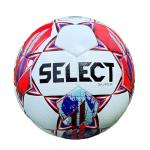 Select Super Soccer Ball, White/Blue/Red V24, Size 5
