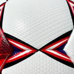 Select Super Soccer Ball, White/Blue/Red V24, Size 5