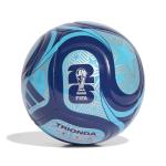 Adidas Unisex-Adult World Cup Soccer Ball, Night Indigo/Semi Pink/Silver Metallic, 5