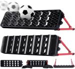 ZEALFEEL Soccer Rebounder Board, 6-in-1 Rebound Modes Portable Dual Surface Soccer Wall with 3 Adjustable Angles for Passing, Control & Reflex, Kick Back Wall Trainer Equipment for All Player Levels