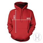 Haase Unlimited Netherlands Football Jersey - Dutch National Soccer Unisex Hoodie Sweatshirt (Navy, Large)