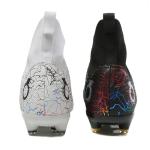 MIGPOGZAI Men's Soccer Shoes High-Top Soccer Cleats Outdoor Breathable Athletic Professional Spikes Youth Boys Football Shoes Unisex