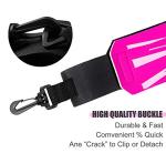 Surpop Soccer/Volleyball/Rugby Trainer, Football Kick Throw Solo Practice Training Aid Control Skills Adjustable Waist Belt for Kids Adults (Pink)