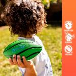 Nerf Mini Foam Sports Ball Set - Foam Football, Soccer Ball + Basketball Set Soft Sports Toy for Kids - Multicolor