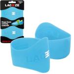 Laceeze - Ice (Blue) Band Original Fits Cleats Size 1-7 US Keeps Shoe Laces Tied During All Sport Activities, Soccer, Baseball, Lacrosse, Basketball. Made from Silicone with Ribbed Technology