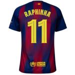 Raphinha #11 Home Soccer Jersey for Men Fan Version (US, Alpha, Large, Regular, Regular, Home 2025/26)