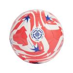 Adidas Unisex-Adult FIFA Club World Cup Club Soccer Ball, White/Lucid Red/Power Blue/Black, 5