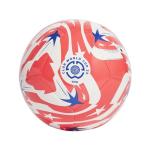 Adidas Unisex-Adult FIFA Club World Cup Club Soccer Ball, White/Lucid Red/Power Blue/Black, 5