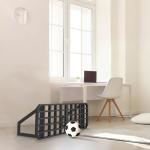 Soccer Rebounder Board, Portable Soccer Wall for Adults & Kids, 2 Angles Soccer Passing Board Metal, Soccer Training Equipment for Backyard, Adjustable Rebound Boards for Passing