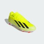 Adidas Unisex-Adult X Crazyfast League Firm Ground, Team Solar Yellow/Black/White, 10.5