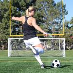 GoSports Classic Soccer Ball - Size 4 - with Premium Pump