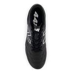 New Balance Men's 442 V2 Academy FG Soccer Shoe, Black/White, 11.5 Wide US