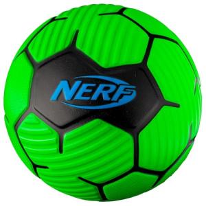 Nerf Kids Foam Mini Soccer Ball - Proshot Youth Soccer Ball - 7" Indoor + Outdoor Toy for Kids + Toddlers - Green/Blue