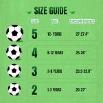 Innotoys Soccer Ball Size 5 Size 4 Size 3 Size 2 with Pump Deflated - Single, 2 or 3 Pack Christmas Bulk Items Official Size & Weight Training Ball - Gift for Toddler Kids Boys Girls Youth Adult