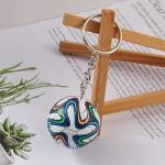 KCKEYS Cute Soccer Ball Beychain,Backpack Charm Soccer Keychains, Football Keychains for Men,World Cup Soccer Key Chain,Soccer Cup