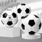 Innotoys Soccer Ball Size 5 Size 4 Size 3 Size 2 with Pump Deflated - Single, 2 or 3 Pack Christmas Bulk Items Official Size & Weight Training Ball - Gift for Toddler Kids Boys Girls Youth Adult