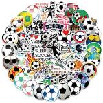 100PCS Soccer Stickers for Scrapbooking, Vinyl Waterproof Stickers for Water Bottles, Soccer Team Gifts for Kids Teens, Christmas Stocking Stuffers for Kids Boys Girls
