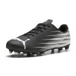 Puma Men's ATTACANTO Firm, Artificial Ground Soccer Cleat, Puma Black-Puma White, 9.5