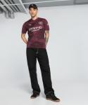 Men’s Manchester City FC 2024/25 Replica Third Soccer Jersey - Burgundy - Size: M