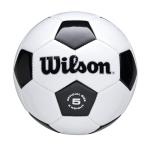 WILSON Traditional Soccer Ball - Size 5, Black/White