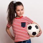 WILLBOND 8 Pieces Hair Scrunchies Hair Ties Elastic Bands Girl Gifts Ponytail Holders Sport Accessories for Girls Women Players Coaches Teams (Soccer, Colorful)