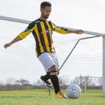 Champion Sports Viper Soccer Ball, Size 5 – Soft Touch TPU Cover, Airlock Bladder – Ages 12 & Up – Blue/Black/White