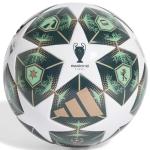adidas UCL League Ball - Seamless Surface, FIFA Approved, Professional Training and Match Ball, Sizes 4-5 (White/Shadow Green/Solar Slime, 5)