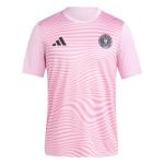 adidas Lionel Messi Inter Miami CF #10 Men's Player Name & Number Performance Shirt (Pink, Large)