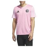 adidas Lionel Messi Inter Miami CF #10 Men's Player Name & Number Performance Shirt (Pink, Large)