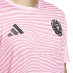 adidas Lionel Messi Inter Miami CF #10 Men's Player Name & Number Performance Shirt (Pink, Large)