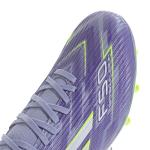 Adidas Women's F50 Spark Fusion League Firm Ground/Artificial Ground, Violet Tone/Lucid Lemon/Purple Rush, 7