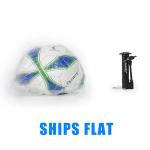 Aoneky Size 5 1-Pack Adult Soccer Ball - Eco-Friendly 2.5mm PVC Leather, Durable Machine-Stitched Design, Ball Pump Included