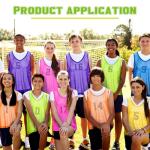 Boyiee Practice Equipment 60 Disc Cones Agility Soccer Cones and 36 Nylon Mesh Pinnies Scrimmage Vests Team Practice Jersey with Carry Bag and Holder for Sports Training Basketball Football Coaching