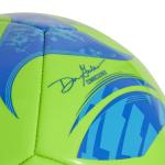 adidas MLS Club Soccer Ball, Green/Glory Blue/Solar Blue, 3