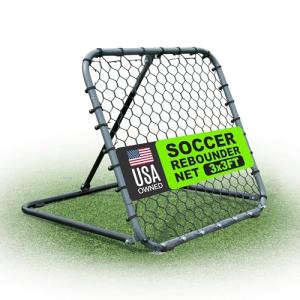 QuickPlay PRO Adjustable Angle Soccer Rebounder Net