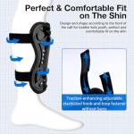 2 Pairs Adjustable Soccer Shin Guards for Kids