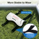 2 Pairs Adjustable Soccer Shin Guards for Kids