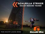Goalrilla Striker Double-Sided Soccer Rebound Trainer