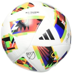 adidas MLS Training Soccer Ball, Black/Gold Metallic/White,, 4