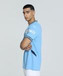 Men’s Manchester City FC 2024/25 Replica Home Soccer Jersey - Team Light Blue - Size: L
