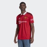 adidas Manchester United 22/23 Home Jersey Men's, Red, Size S