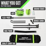 QUICKPLAY TEKKERS TRAINER Soccer Rebounder & Pass Nets