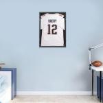 PKHROR Jersey Frame Display Case Large Lockable Sports Jersey Frame Shadow Box with 98% Uv Protected Acrylic and Hanger for Baseball Basketball Football Soccer Hockey Sport Shirt Linen Black