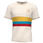 Camiseta Edición Especial Seleccion Colombia - Centenario de la Federación Colombiana - 100 Años Colombia Soccer Jersey White (US, Alpha, Large, Regular, Regular, White)