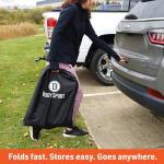 Body Sport Adjustable Athletic Speed Training Hurdles, Jumping & Speed Training Fitness Equipment, Hurdles for Track & Field, Basketball, Soccer & More, Set of 5