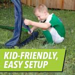 Sport Squad Portable Soccer Goal Net Set - Set of Two 4' Pop Up Training Soccer Goals with Compact Carrying Case - Easy Assembly and Compact Storage - Great for Kids and Adults